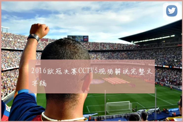 2016欧冠决赛CCTV5现场解说完整文字稿